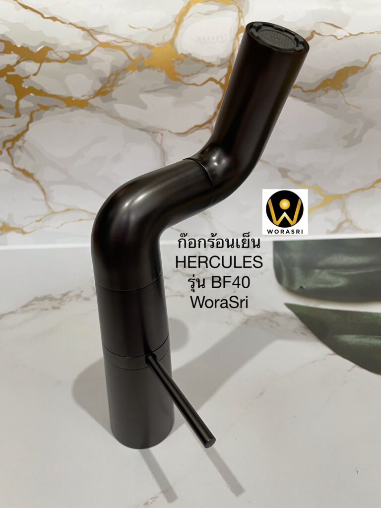 BF40 Hercules Bathroom Premium Luxury Faucet Gun Gray Metalic (7)